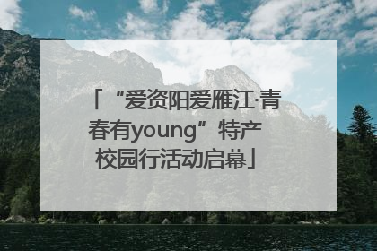 “爱资阳爱雁江·青春有young”特产校园行活动启幕