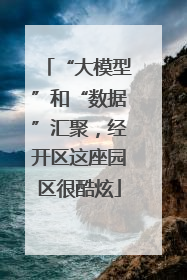 “大模型”和“数据”汇聚，经开区这座园区很酷炫