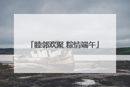 睦邻欢聚 粽情端午
