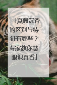 真假沉香的区别与特征有哪些？专家教你慧眼识真香