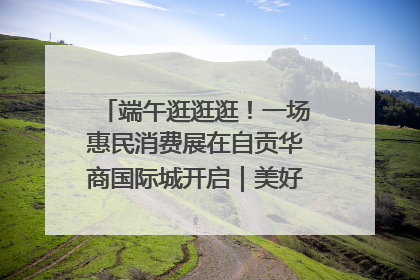 端午逛逛逛！一场惠民消费展在自贡华商国际城开启｜美好生活有“盐”味