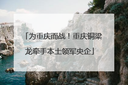 为重庆而战！重庆铜梁龙牵手本土领军央企
