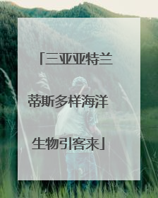 三亚亚特兰蒂斯多样海洋生物引客来