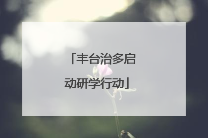 丰台治多启动研学行动