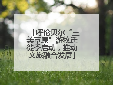 呼伦贝尔“三美草原”游牧迁徙季启动，推动文旅融合发展