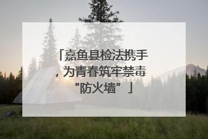 嘉鱼县检法携手，为青春筑牢禁毒“防火墙”