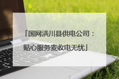国网潢川县供电公司：贴心服务麦收电无忧