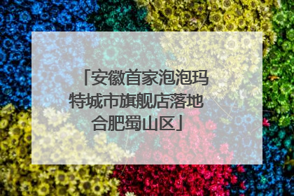 安徽首家泡泡玛特城市旗舰店落地合肥蜀山区