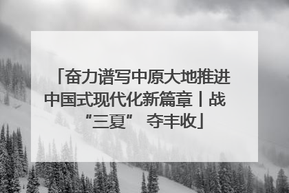 奋力谱写中原大地推进中国式现代化新篇章丨战“三夏” 夺丰收
