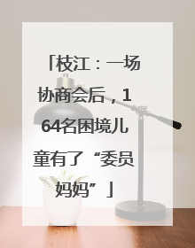 枝江：一场协商会后，164名困境儿童有了“委员妈妈”
