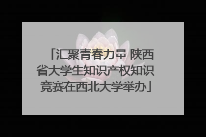 汇聚青春力量 陕西省大学生知识产权知识竞赛在西北大学举办