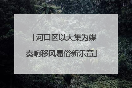 河口区以大集为媒 奏响移风易俗新乐章