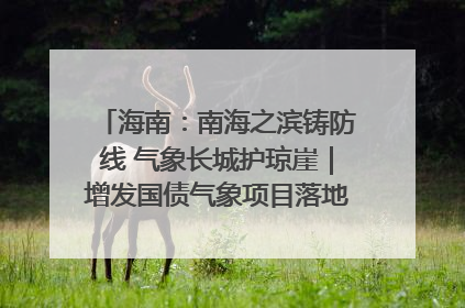 海南：南海之滨铸防线 气象长城护琼崖｜增发国债气象项目落地见效系列报道