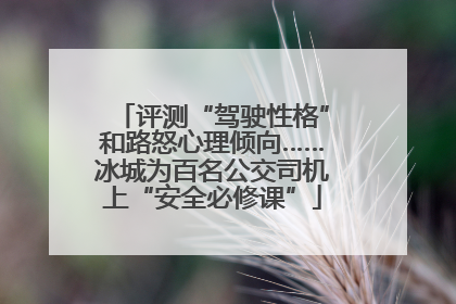 评测“驾驶性格”和路怒心理倾向……冰城为百名公交司机上“安全必修课”
