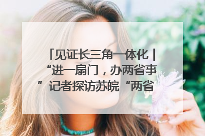 见证长三角一体化｜“进一扇门，办两省事”记者探访苏皖“两省一街”警务室