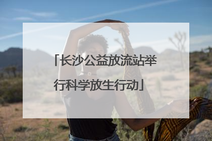 长沙公益放流站举行科学放生行动
