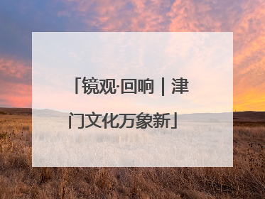 镜观·回响｜津门文化万象新