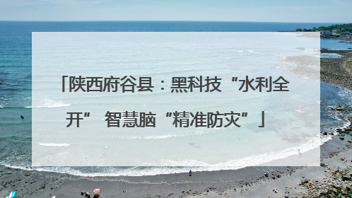陕西府谷县：黑科技“水利全开” 智慧脑“精准防灾”
