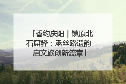 香约庆阳｜镇原北石窟驿：承丝路遗韵 启文旅创新篇章