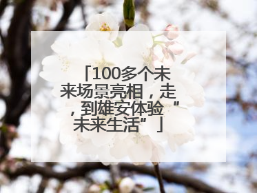 100多个未来场景亮相，走，到雄安体验“未来生活”