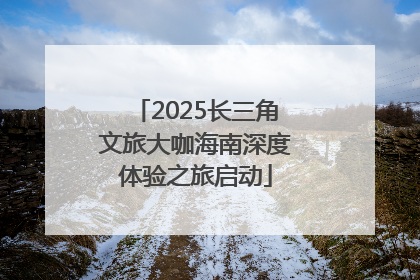 2025长三角文旅大咖海南深度体验之旅启动